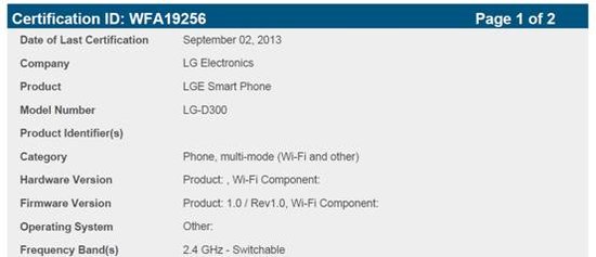 LG或?qū)⑼瞥鯢irefox系統(tǒng)廉價(jià)新機(jī) 型號(hào)D300