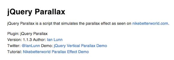 滾動視差網(wǎng)站工具與教程 滾動視差網(wǎng)站工具與教程