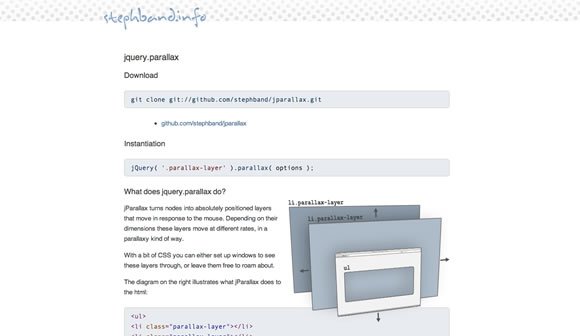 滾動視差網(wǎng)站工具與教程 滾動視差網(wǎng)站工具與教程